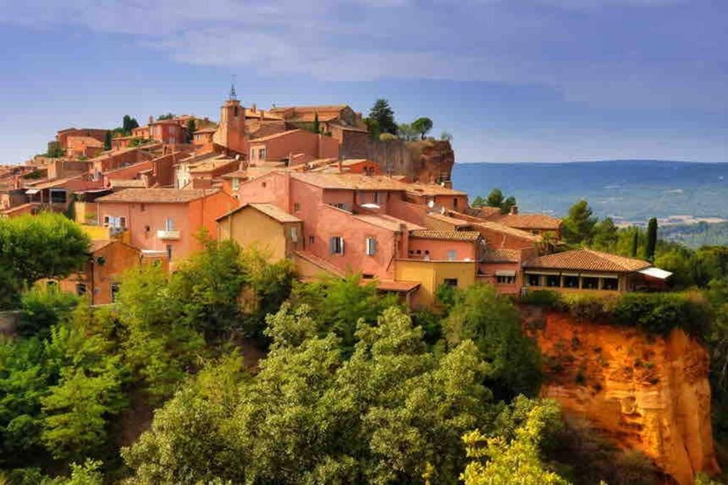 Soleil D'Ocre - Bastide A Roussillon Βίλα Roussillon en Isere Εξωτερικό φωτογραφία